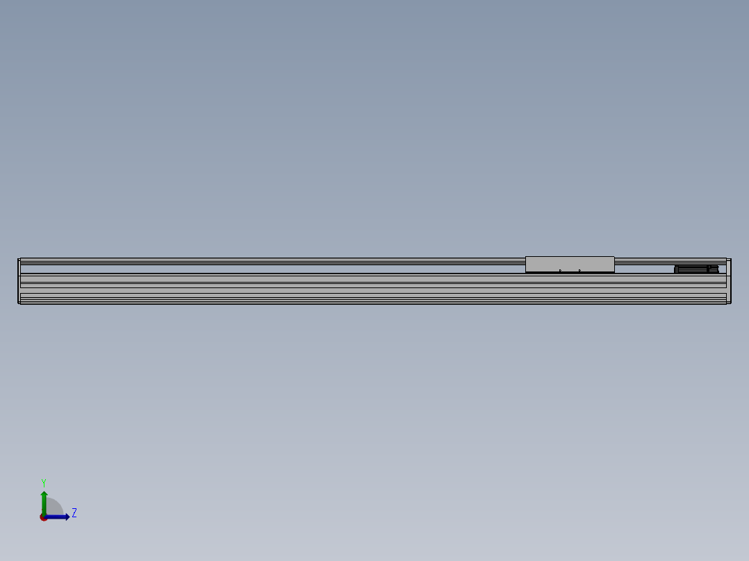 精密模组MY220-T10-1250L-M-P75B-C4-C左视图