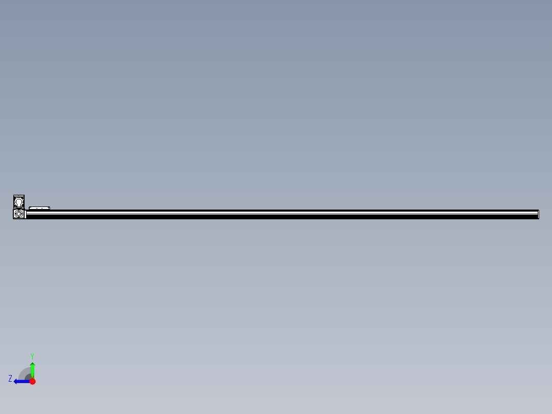 同步带全封闭直线模组TPA-HCB-105D-90-L2950-LU-C-P20-N3右视图