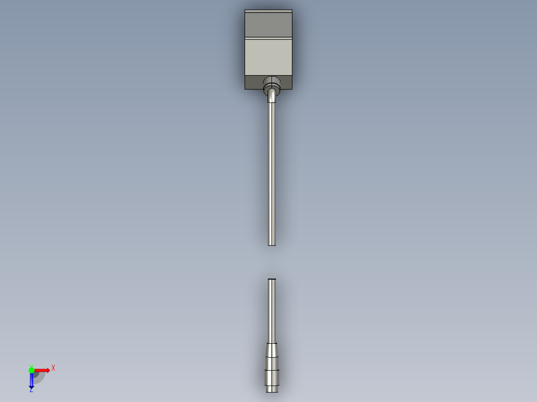 基恩士LJ-G080_kc图纸模型俯视图