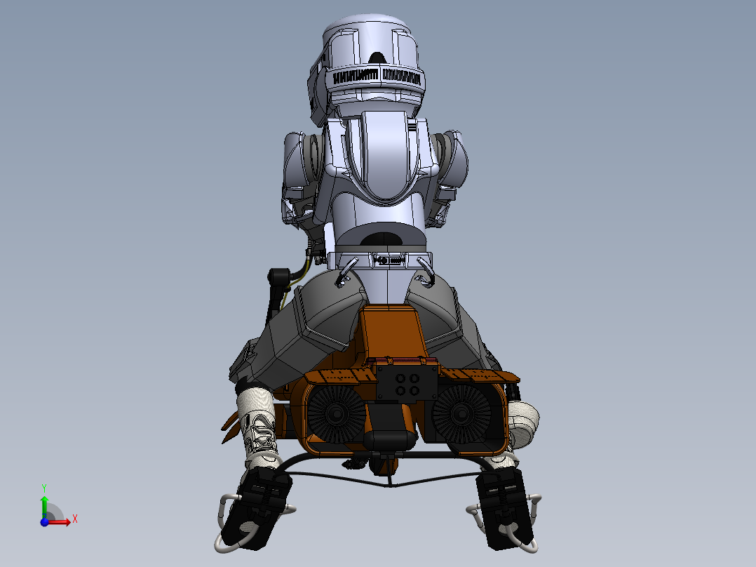 斯考特骑兵自行车星球大战前视图