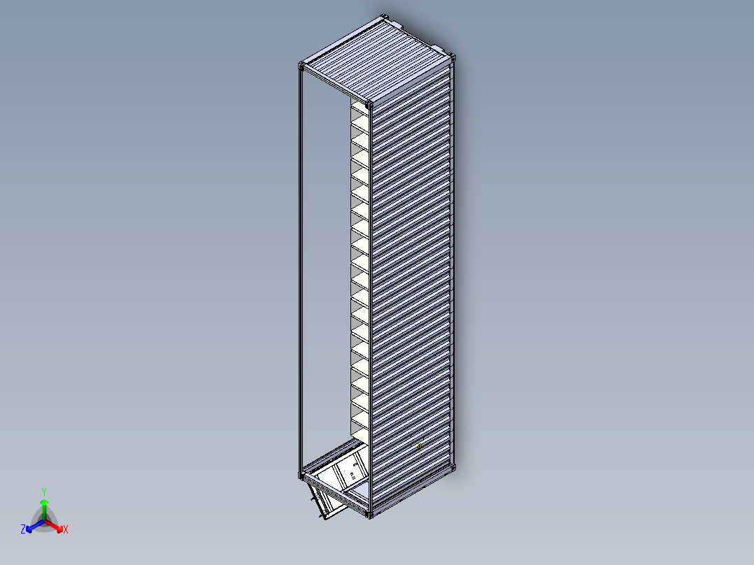 养鱼场集装箱 STEP FCStd