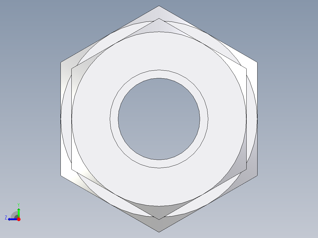 卡套式工业通用硬管接头EO_Bulkhead_union_SV18ZLCF右视图