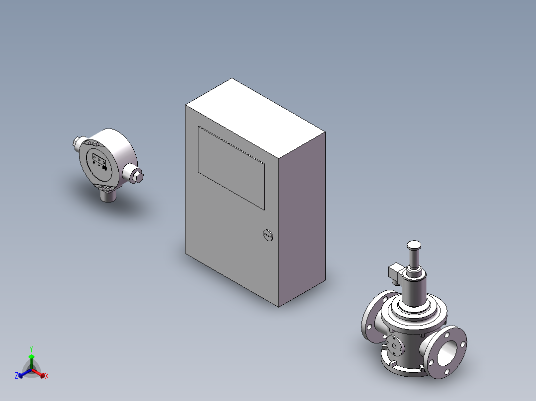 压力表正等轴测图