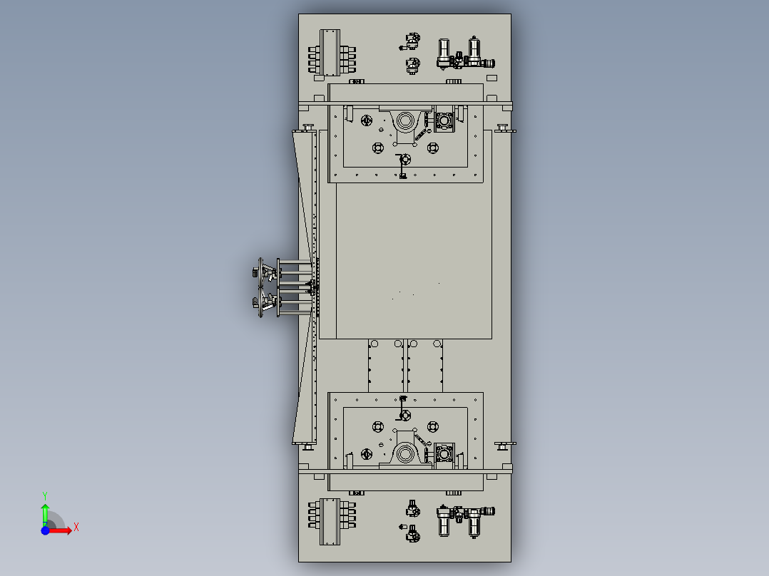 黑体仿室外测试机前视图