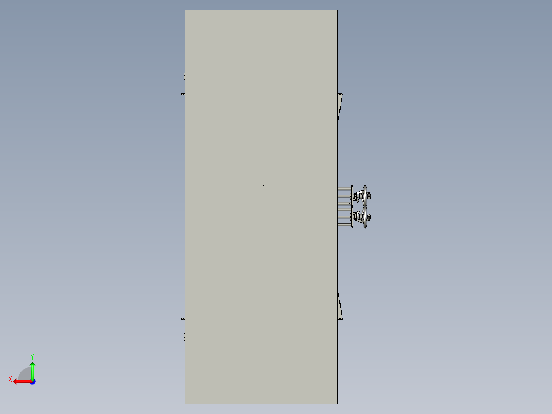 黑体仿室外测试机后视图