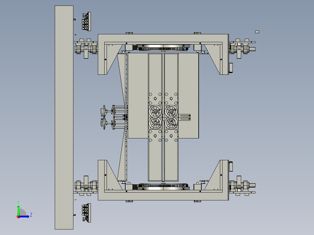 黑体仿室外测试机左视图