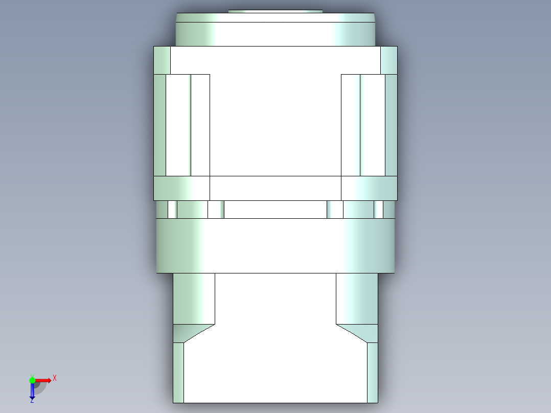 直齿孔PLX220-L2 35-114.3-200-M12.stp俯视图