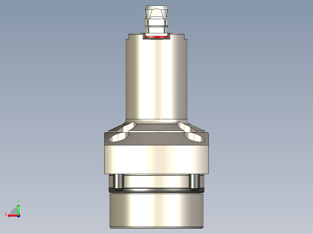 KOSMEKSFA1000-M2A-090-H50多系列多零件图纸模型多系列多零件图纸模型后视图