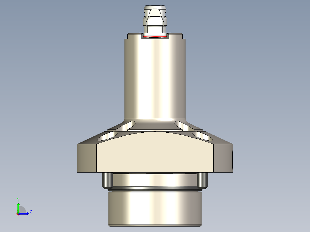 KOSMEKSFA1000-M2A-090-H50多系列多零件图纸模型多系列多零件图纸模型左视图