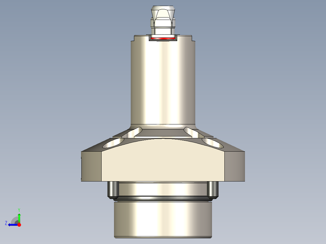 KOSMEKSFA1000-M2A-090-H50多系列多零件图纸模型多系列多零件图纸模型右视图