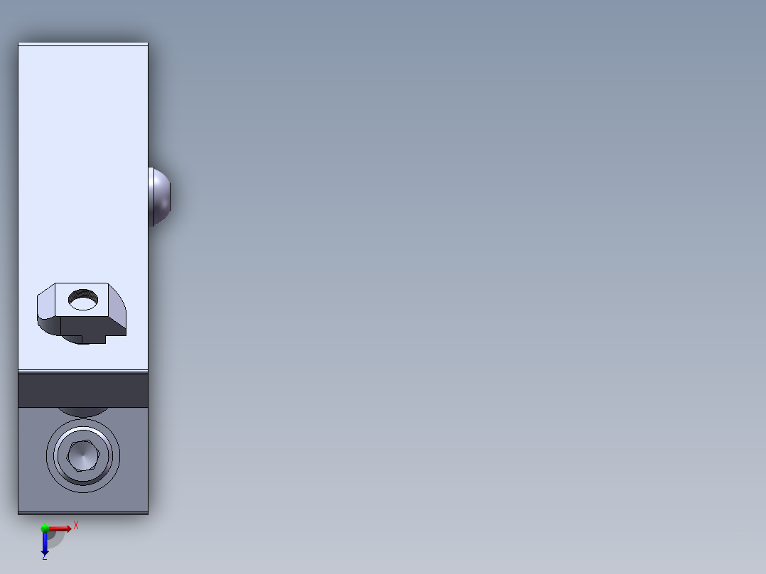 铝型材及其附件3.31.80.30.30.M5.ST俯视图