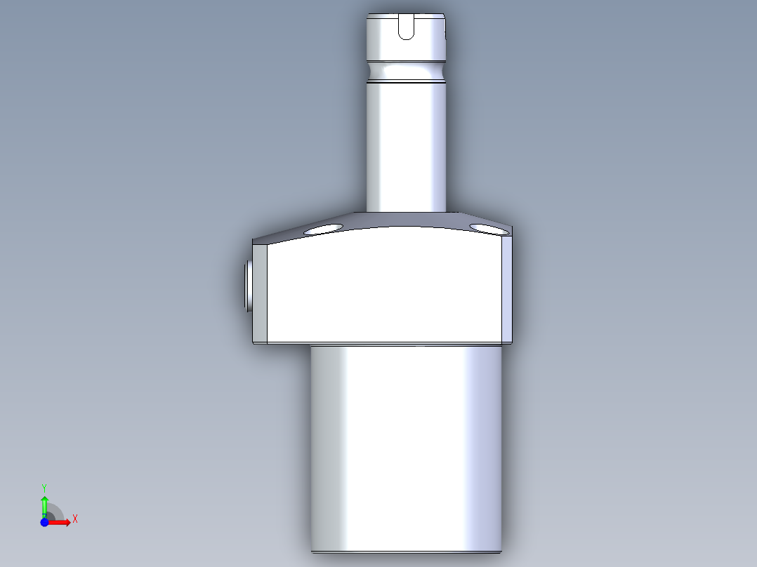 KOSMEKLHA0360-GL-F_R01多系列多零件图纸模型前视图