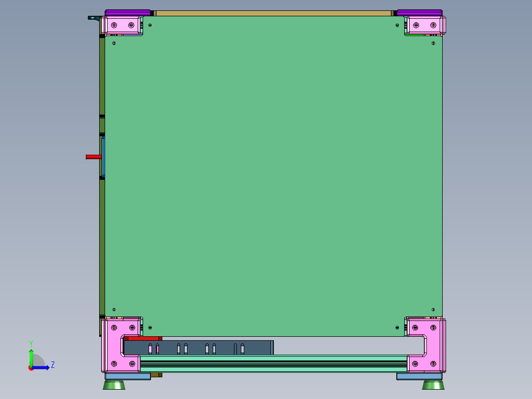 工业级精准三维立体Ultimaker2打印机左视图