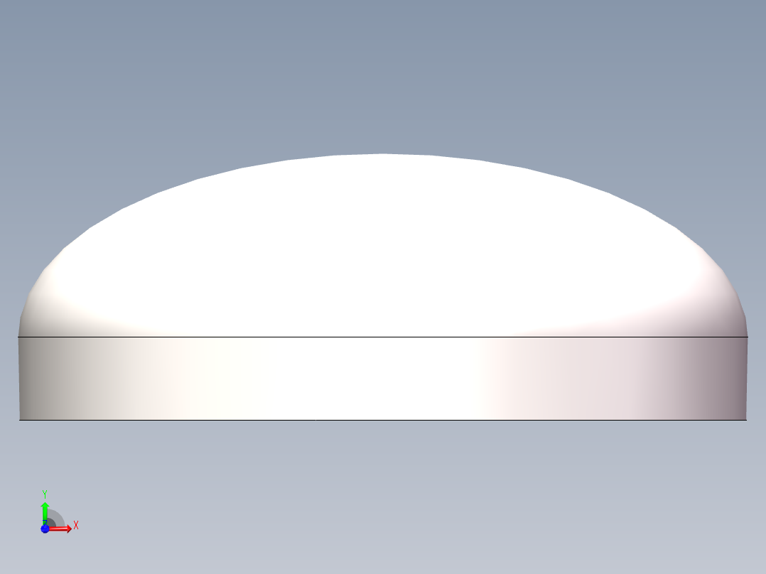 EHB椭圆形封头DN219前视图