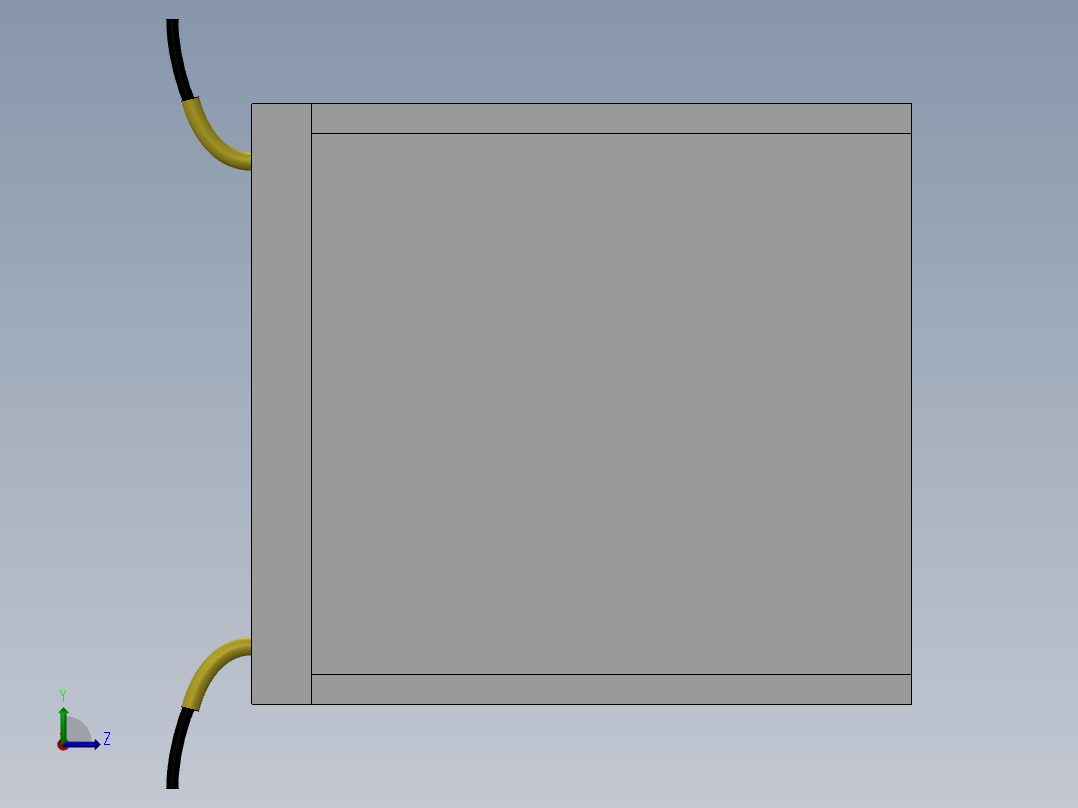 配电室主三维立体sw16可编辑左视图