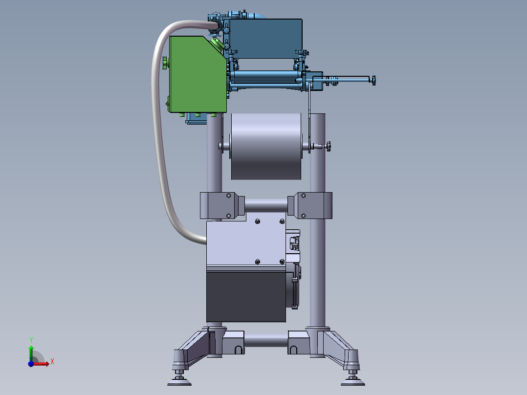 排料输送机sw20前视图