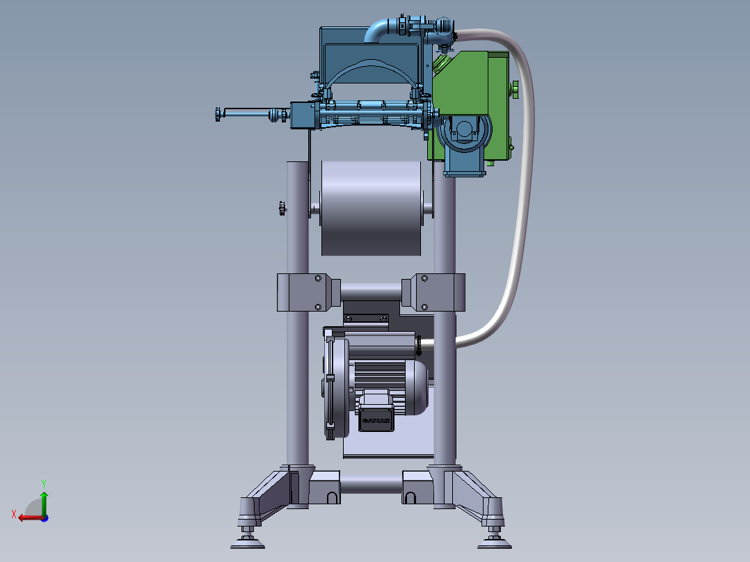排料输送机sw20后视图