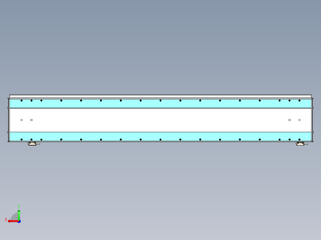 威洛博LC系列3d模型模组2LC22H1Y-S1150后视图