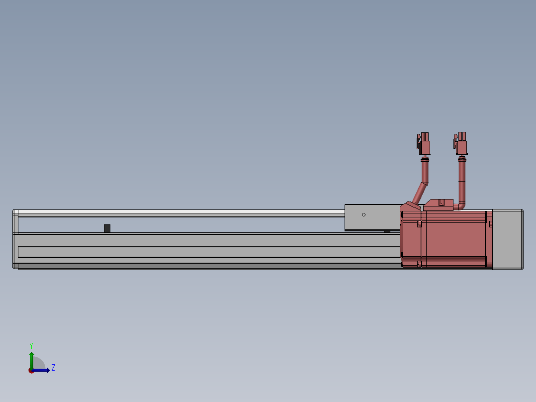 精密模组MY120-T10-300L-BR-P20B-C4-C左视图