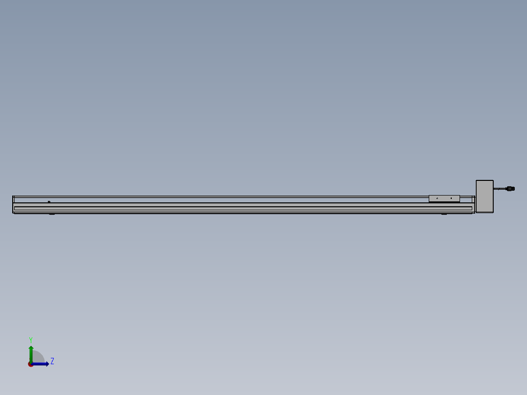 精密模组MT100-L78-1400-LU-M10-C4左视图