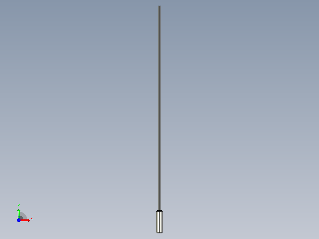 基恩士FU-69Xcore_kc图纸模型前视图