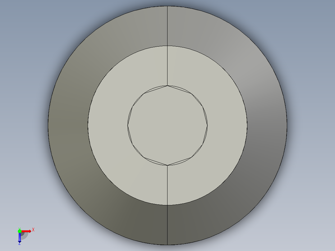 基恩士FU-69Xcore_kc图纸模型俯视图