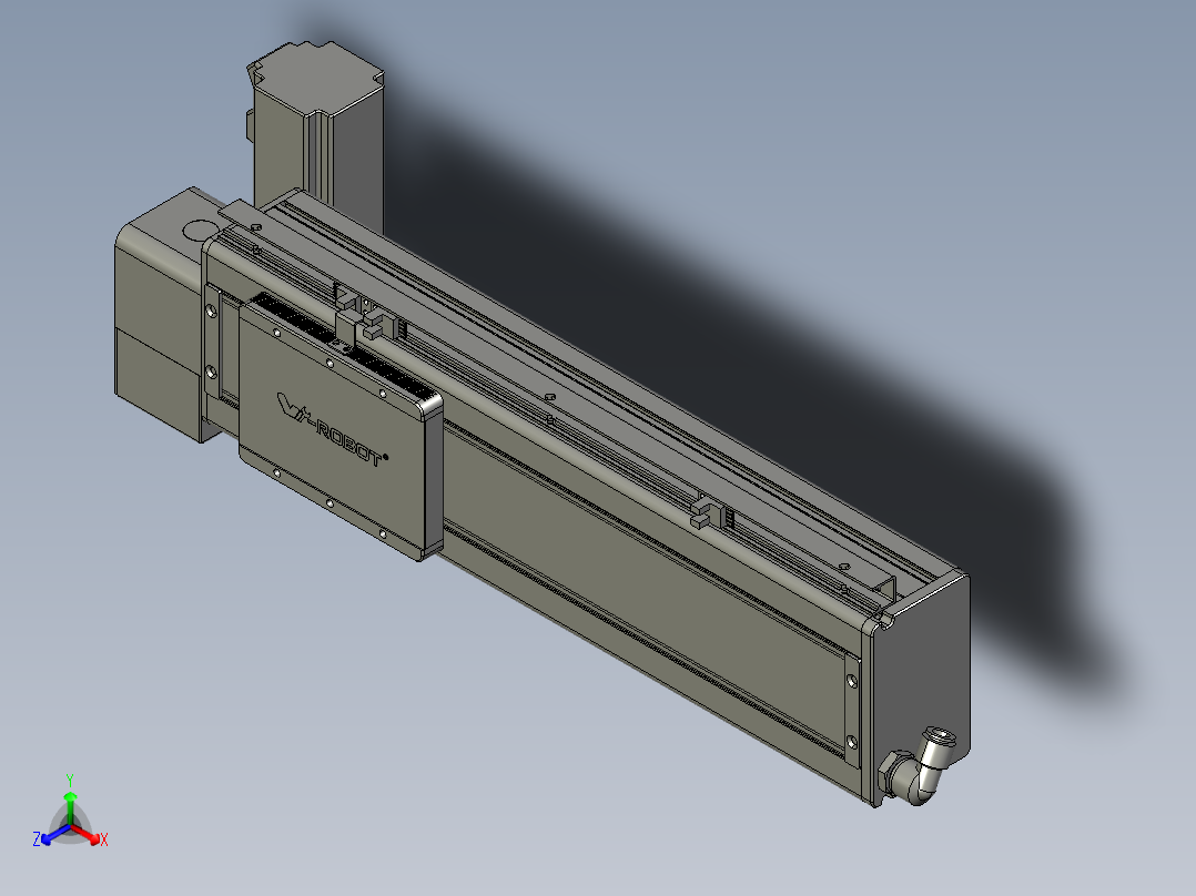 威洛博VBC12-S250-BLD-P40正等轴测图