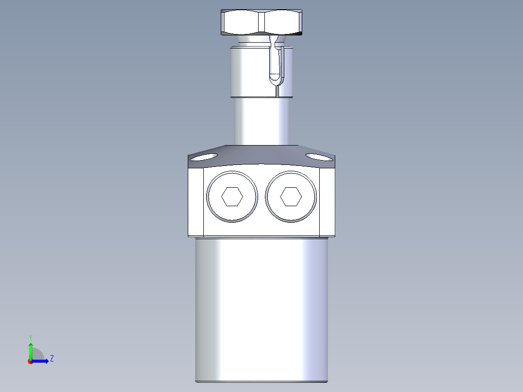 KOSMEKLHA0360-CR-Y30多系列多零件图纸模型左视图