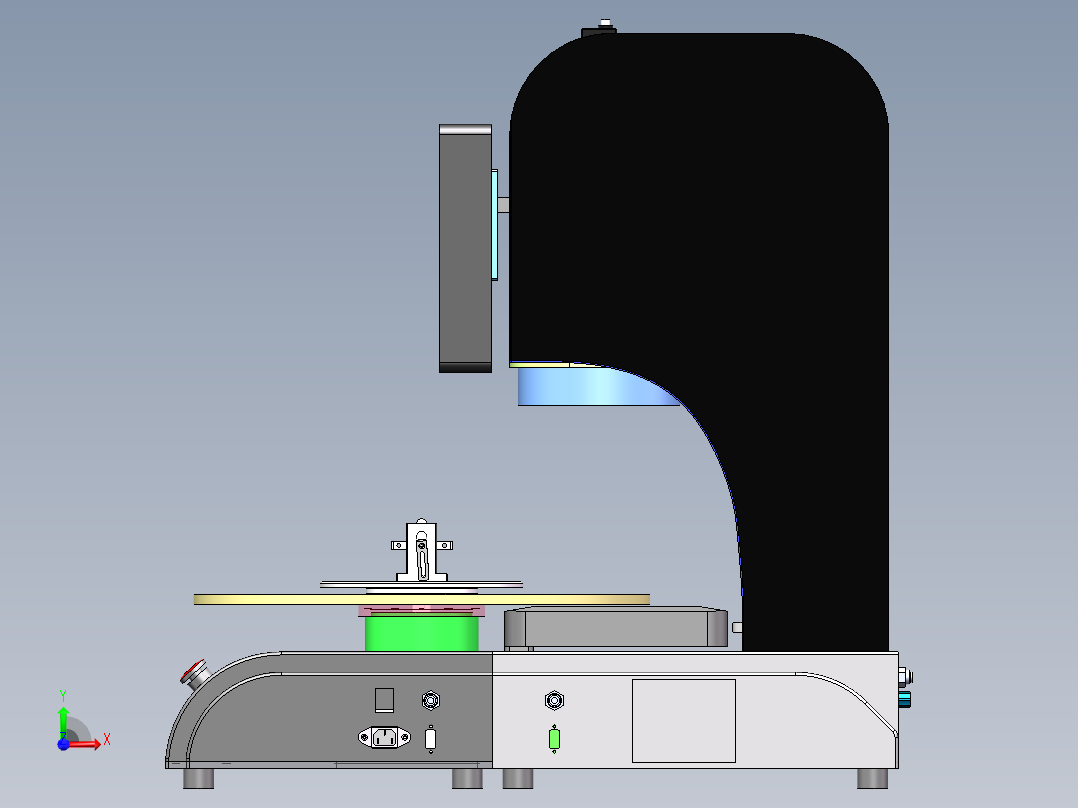 标机检测设备sw21可编辑前视图
