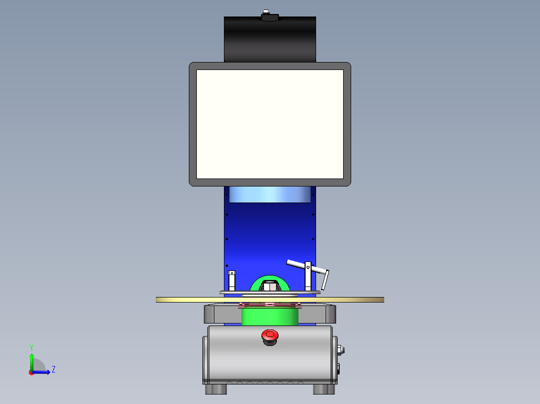 标机检测设备sw21可编辑左视图