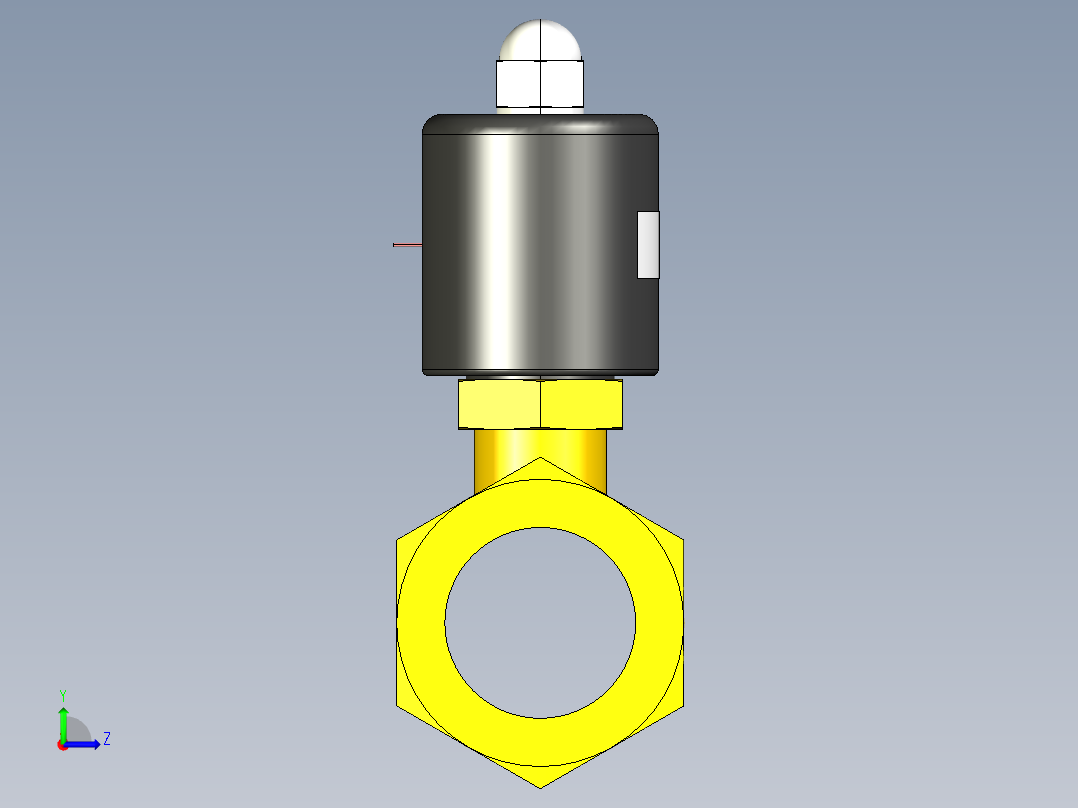 电磁阀 2L系列7款左视图