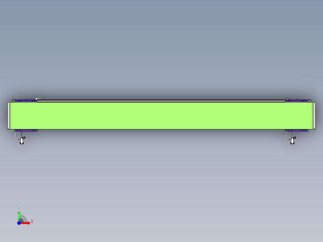 威洛博VL系列3d模型模组2VL22H2Y-S2000前视图