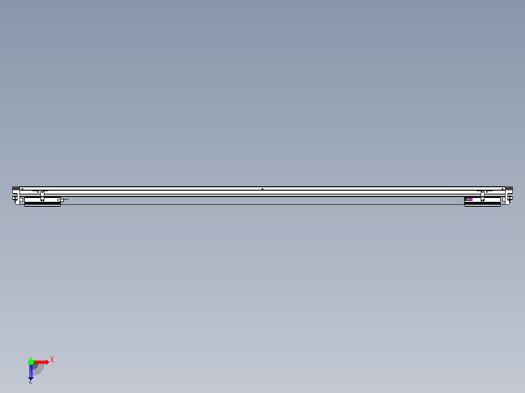 威洛博VL系列3d模型模组2VL22H2Y-S2000俯视图