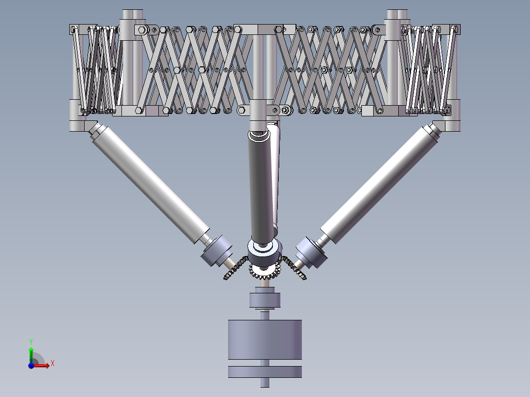 旋转机器前视图