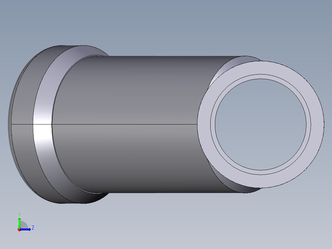 3RVIV PVC-U硬。女性端溶剂焊接滤沙左视图