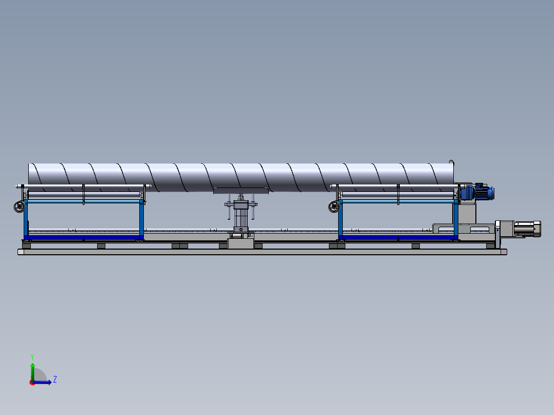 螺旋钢管焊接机sw18左视图