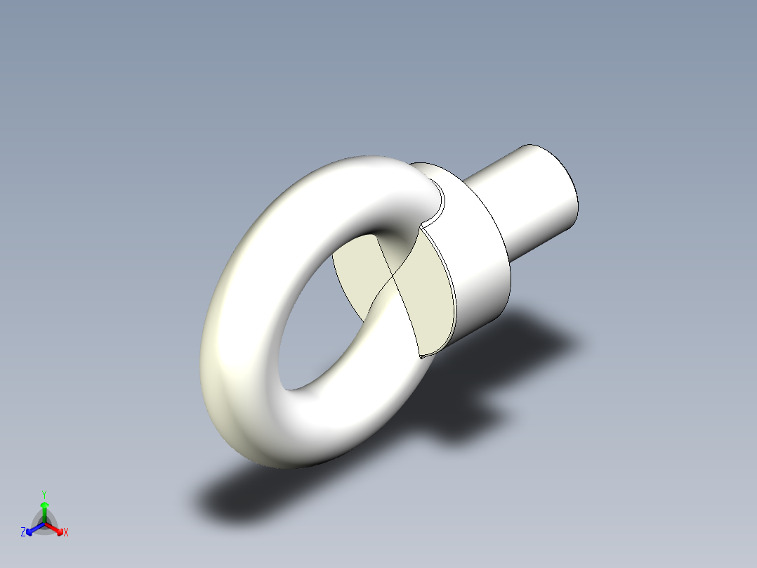吊模栓CHII-3D多系列多零件图纸模型