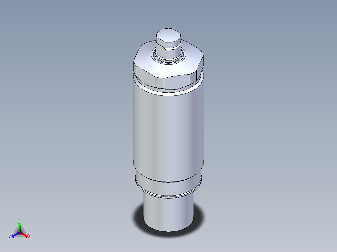 KOSMEKLD0262-Q多系列多零件图纸模型正等轴测图