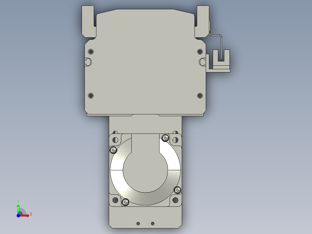 半封闭丝杆滑台MT100BS.L#.1050.BM.P20.C3前视图