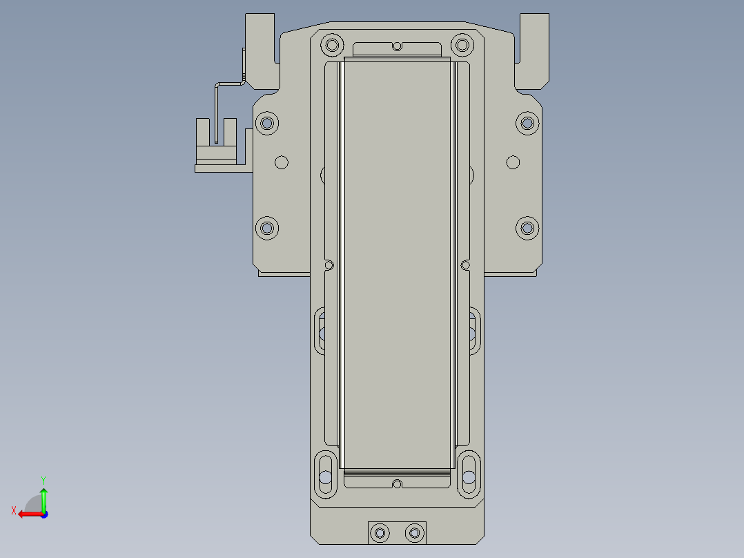 半封闭丝杆滑台MT100BS.L#.1050.BM.P20.C3左视图