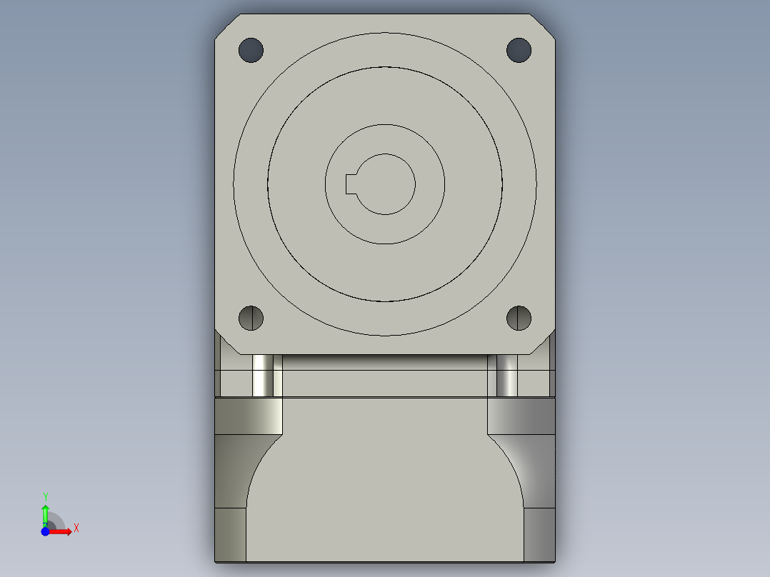 斜齿孔ZPGH090-L1 19-70-90-M6 KCZ16.STEP前视图