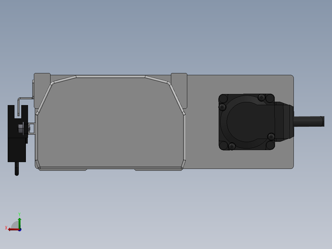 精密模组MY100-T10-100L-BR-P10B-C4-C后视图