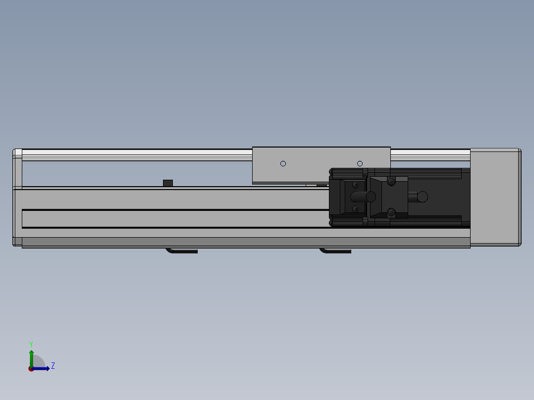 精密模组MY100-T10-100L-BR-P10B-C4-C左视图