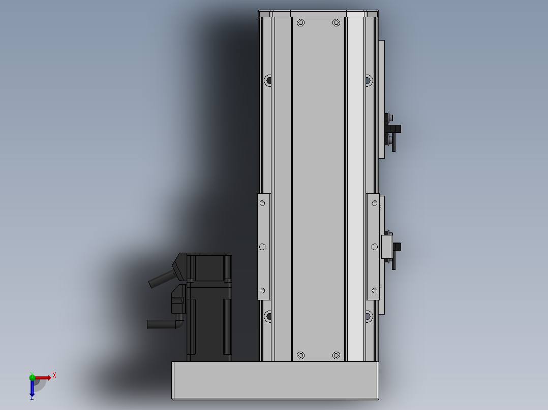精密模组MY100-T10-100L-BR-P10B-C4-C俯视图