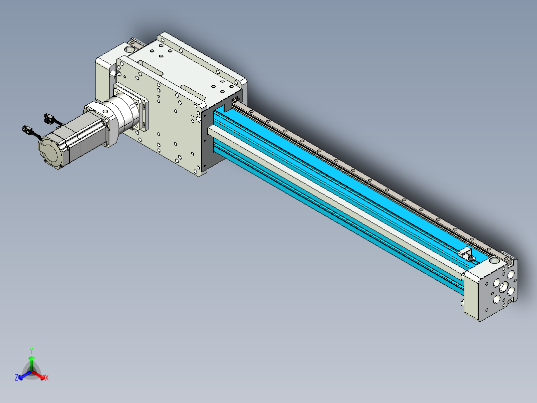 威洛博VG 系列模组VG10Z-L50π-S900-BC-ZP75B-C3-K正等轴测图