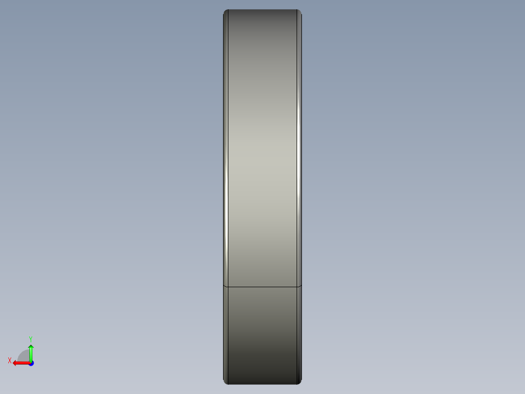 深沟球轴承6322后视图