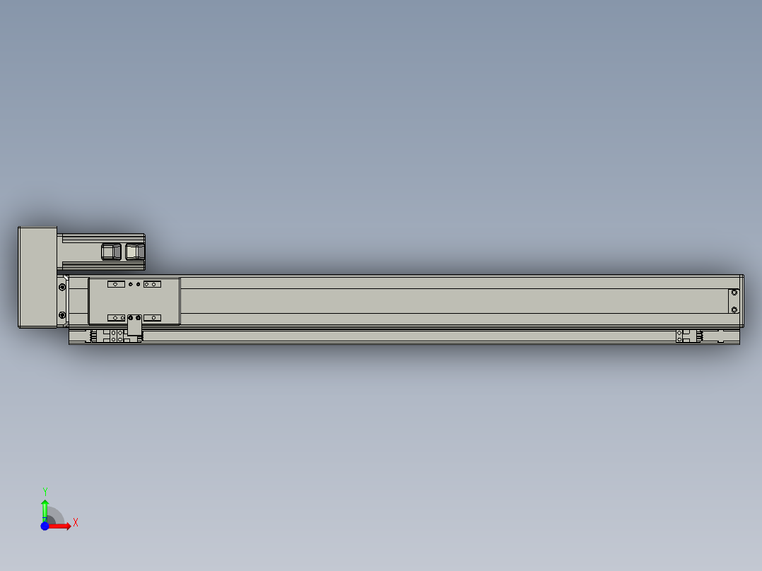 VF丝杆传动-一般环境VT5-L10-C-S560-BR-P10-D4前视图