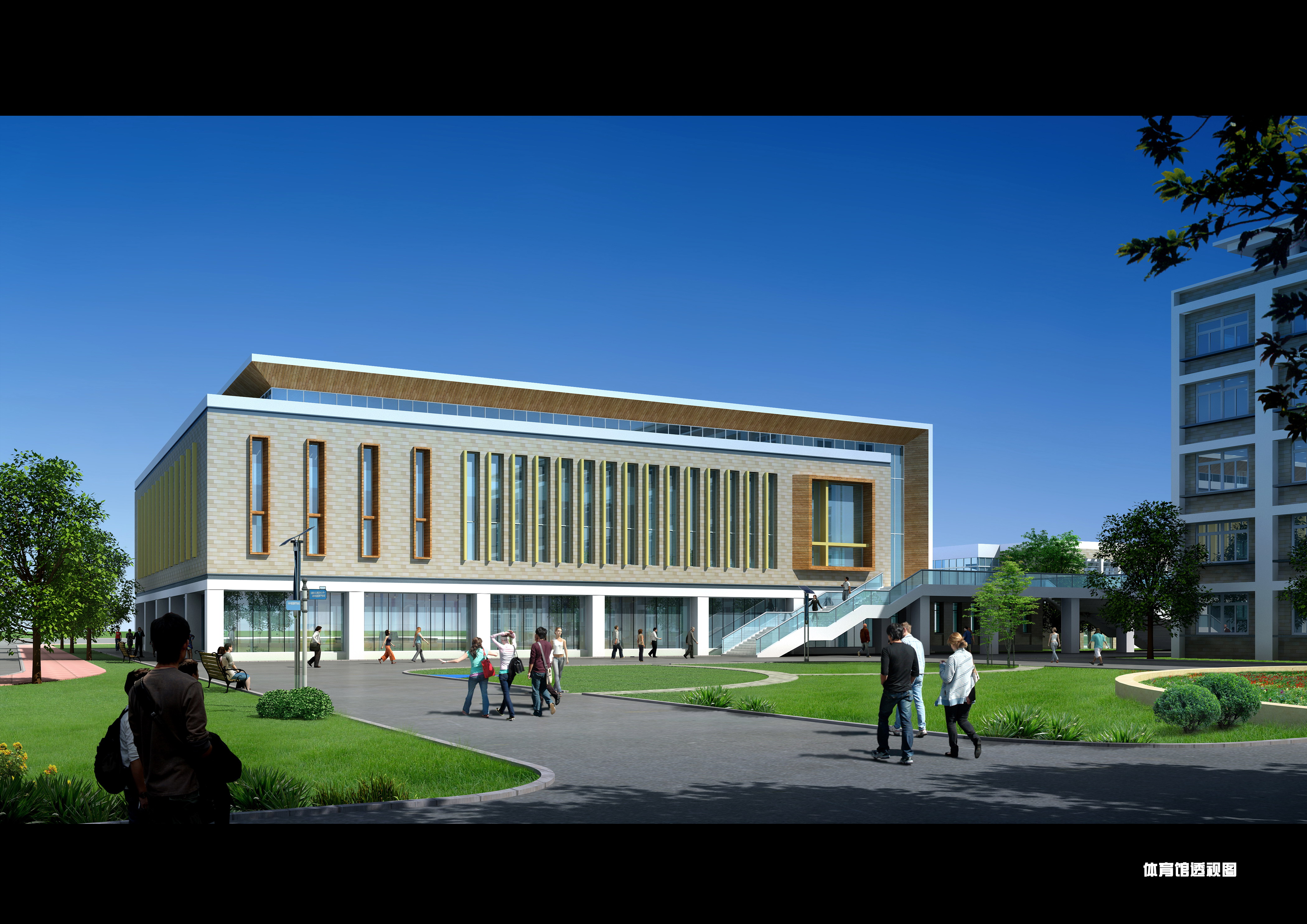 太原实验中学规划及建筑设计文本（含文本效果图 CAD）