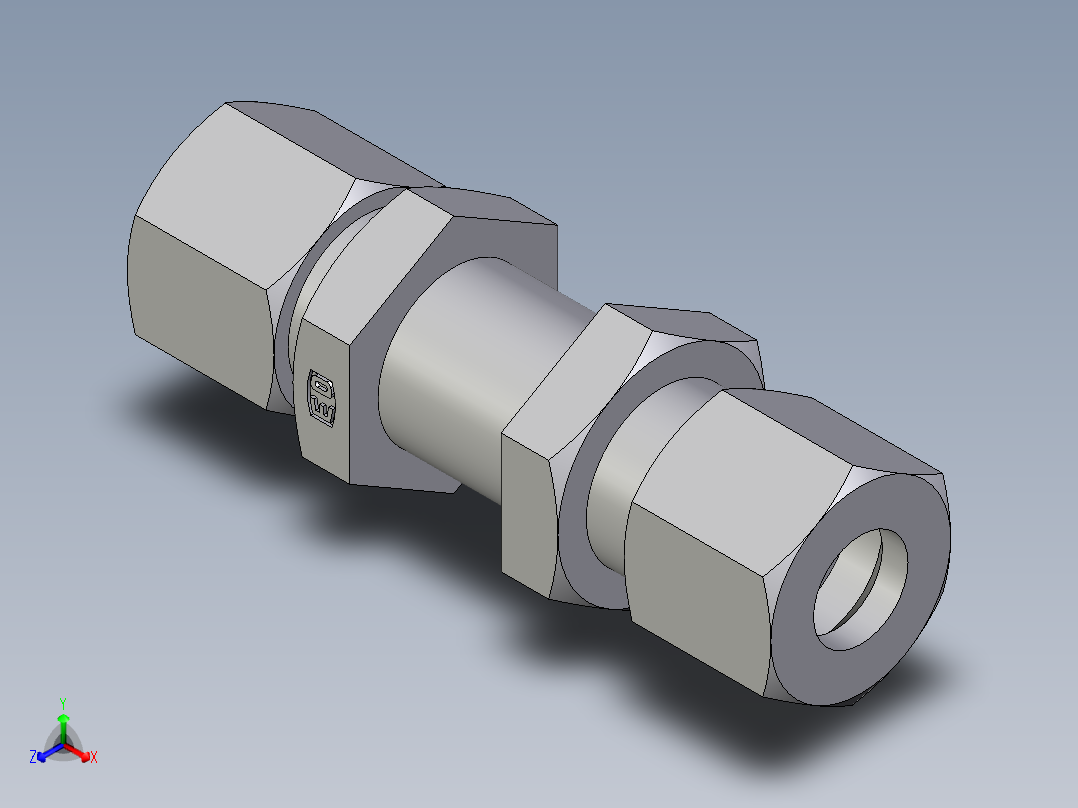 卡套式工业通用硬管接头EO_Bulkhead_union_SV10ZL71