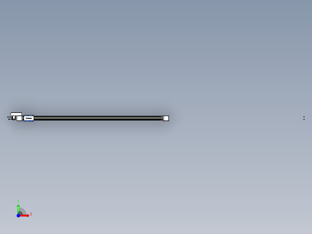 威洛博LB.GB同步带传动--欧规系列GB8-L96-S2350-BR-P75前视图